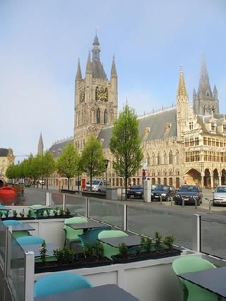 Belgium  Grote Markt Grote Markt Ypres -  - Belgium