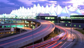 Denver International Airport (succeeded Stapleton Airport)