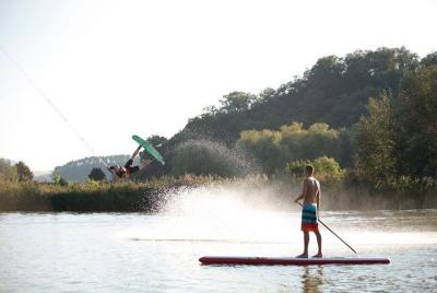 Wake Boarding Day at the Lake
