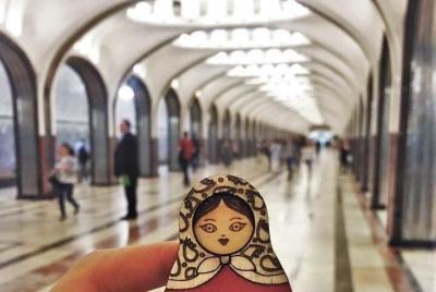 Private Moscow Metro Tour with Friendly Local Guide Guide