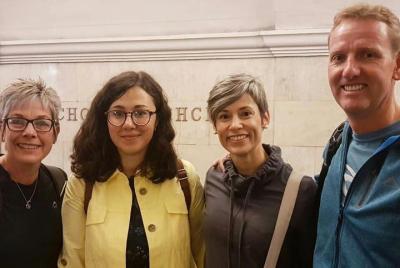 Metro&Russian cuisine&Flea market tour