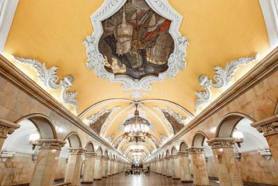 Moscow Metro Stations Tour with Hotel Pickup