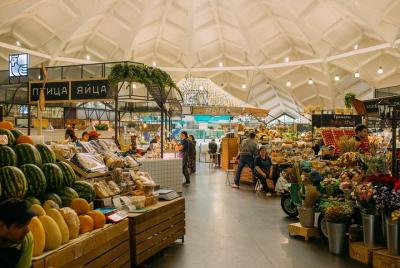 Moscow Foodie Tour at the Local Market