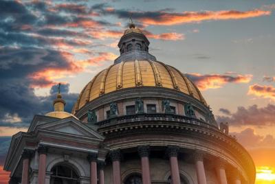 Three Cathedrals: Saint Issac’s, Savior on Blood and Peter & Paul