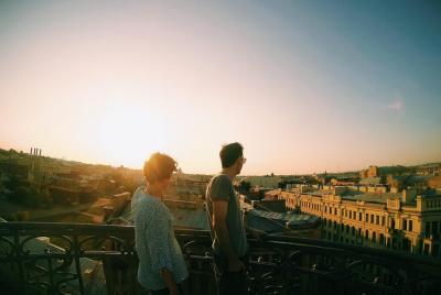 The rooftop tour in St Petersburg