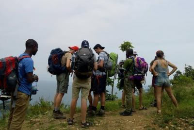 Hiking and biking tours on the Congo Nile Trail 