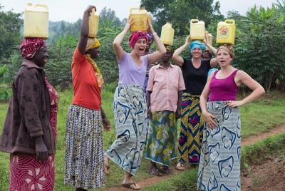 Banana Juice Making at a Local Community