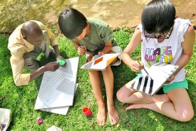 Imigongo (cow dung art) Experience