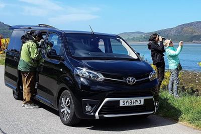 Executive Transfer to (or from) Inverness area to (or from) Edinburgh or Glasgow