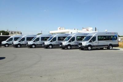 Shared shuttle transfer from Hotels to Larnaca Airport Shared shuttle transfer from Hotels to Larnaca Airport