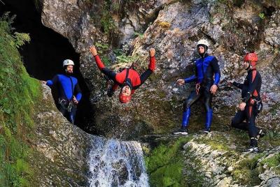 Bled and Bohinj Valley Canyoning Adventure with Hotel Pickup Bled and Bohinj Valley Canyoning Adventure with Hotel Pickup