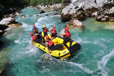 Whitewater Rafting on Soca River in Bovec Whitewater Rafting on Soca River in Bovec