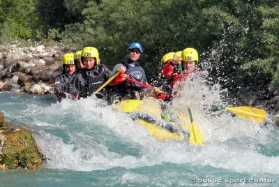 Rafting on Soca River Rafting on Soca River
