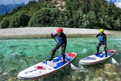 Whitewater Paddle Boarding on Soca River Whitewater Paddle Boarding on Soca River