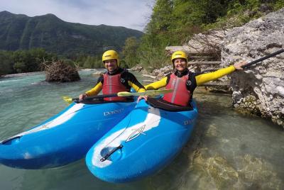 Kayak Course on Soca River Kayak Course on Soca River