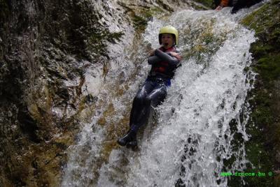 Canyoning in Susec Canyon Canyoning in Susec Canyon