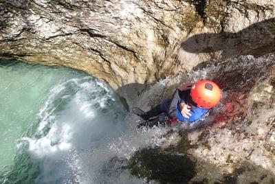 CANYONING in Susec Gorge, Bovec, Slovenia CANYONING in Susec Gorge, Bovec, Slovenia