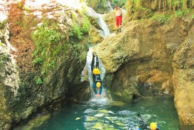 Canyoning in Susec Canyon