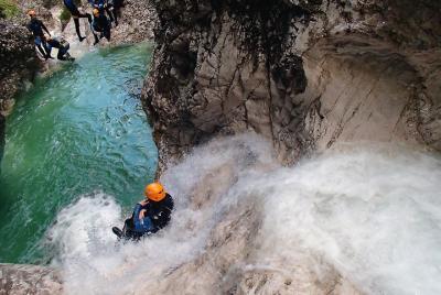 Canyoning in Susec Gorge from Bovec Canyoning in Susec Gorge from Bovec