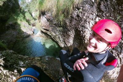 Canyoning in Sušec Gorge  Canyoning in Sušec Gorge