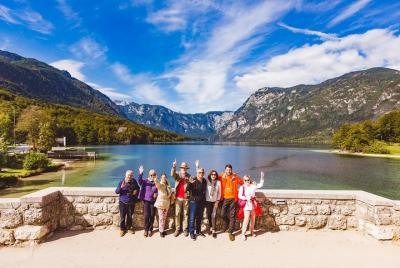 Lakes Bled & Bohinj and Vintgar Gorge Small-Group Day Trip from L