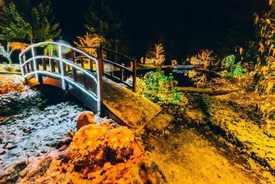 Gardens of Mozirje with Celje Christmas Market from Ljubljana