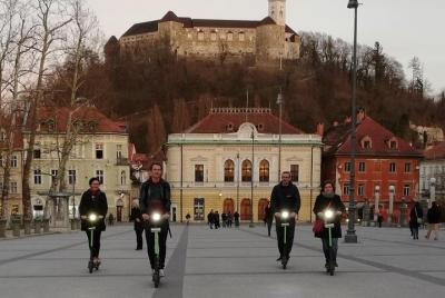 ELECTRIC KICK SCOOTER GUIDED TOUR - Ljubljana ELECTRIC KICK SCOOTER GUIDED TOUR - Ljubljana
