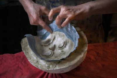 Create your own papier-mâché Venetian mask Create your own papier-mâché Venetian mask