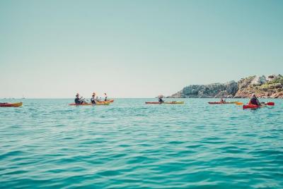 From Barcelona - Sitges Kayaking and Snorkeling