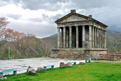 Garni Temple, Geghard Monastery, National Bread “Lavash” Baking a Garni Temple, Geghard Monastery, National Bread “Lavash” Baking a