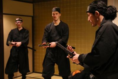 Ninja hands-on 1-hour Lesson in English at Kyoto --Entry level