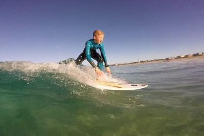 Surfing in J Bay main beach Surfing in J Bay main beach