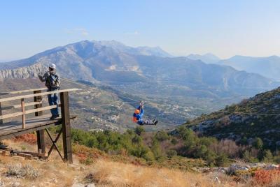 Zipline Experience from Split Zipline Experience from Split