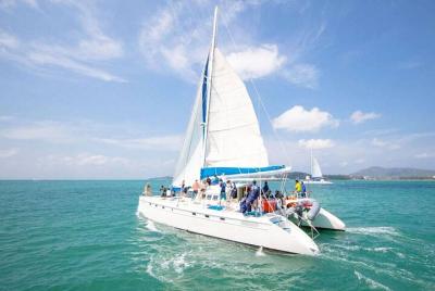 Koh Lon and Koh Maiton Catamaran Cruise Tour From Phuket