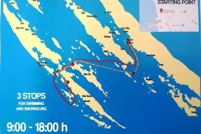 National Park Kornati from Biograd na Moru, daily boat tour - sma National Park Kornati from Biograd na Moru, daily boat tour - sma