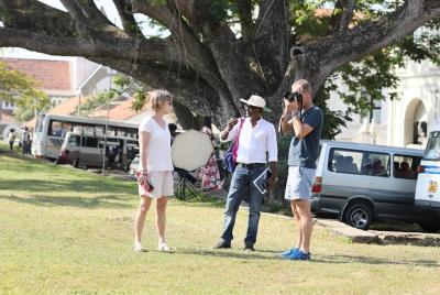 Cycling tour in Galle fort 