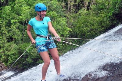 Waterfall Abseiling with Kingfisher Tours Sri Lanka