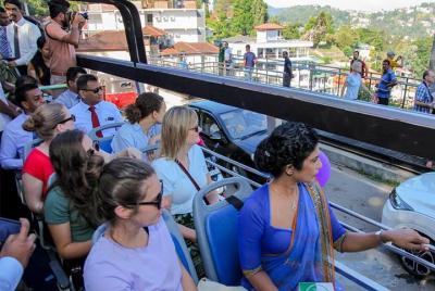 Kandy City Tour by Open-Deck Bus