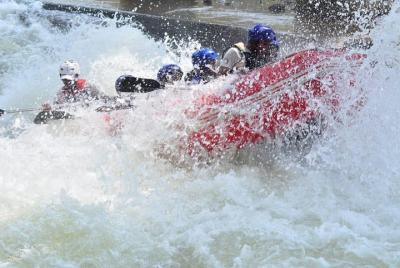 Take on powerful rapids with greatest white water rafting challen
