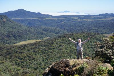 Trekking in Horton plains. Trekking in Horton plains.