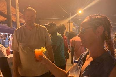 Friday Night Street Party in St. Lucia Friday Night Street Party in St. Lucia