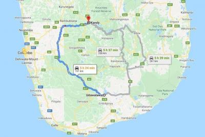 Udawalawe City to Kandy City Private Transfer Udawalawe City to Kandy City Private Transfer