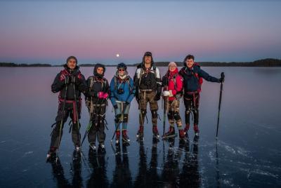 Full-Day Ice Skating On Natural Ice Experience in Stockholm