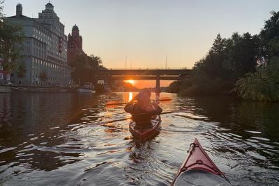 Guided Sunset Kayaking in Stockholm (City-Tour)