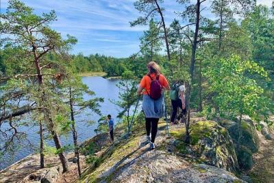 Hiking in Nature Reserve Stockholm Hiking in Nature Reserve Stockholm
