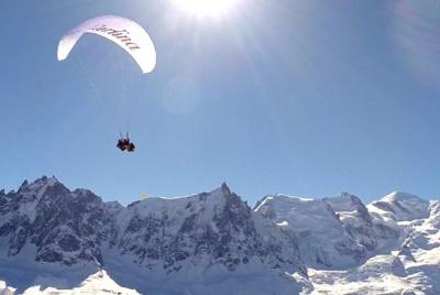 Paragliding Experience from Chamonix Mont Blanc and Aiguille du m