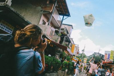 Half Day Private Tour to Jiufen, Shifen Waterfall & Pingxi Sky La Half Day Private Tour to Jiufen, Shifen Waterfall & Pingxi Sky La