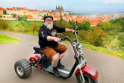 Private amazing electric Trike tour of Prague