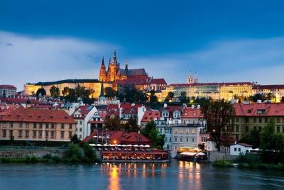 Prague by Night Walking Tour & Vltava River Cruise Prague by Night Walking Tour & Vltava River Cruise