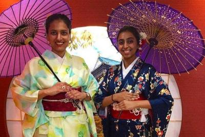 Kimono & Self Photo Shooting in a Heritage House of Tokyo MAIKOYA